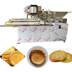 Nuova macchina automatica per la produzione di Base per Pizza con motore 220V per uso alimentare in acciaio inox multifunzione per Naan <span class=keywords><strong>e</strong></span> <span class=keywords><strong>pane</strong></span> - Product Image 5