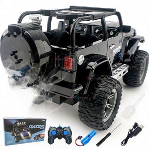1/16 Scale 80KM/H High-Speed Brushless <b>RC</b> Car 2.4G 4WD Plastic Off-Road Racing Truck LED Headlights Resin Remote USB Cable - Product Image 6