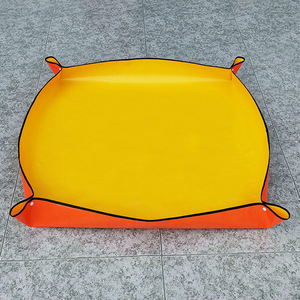 Tapis de jardinage en polyéthylène PE, résistant à l'humidité, pour le repotage et le mélange du sol, utilisation en extérieur - Product Image 3
