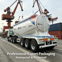 Système de transport pneumatique stable à faible consommation pour citerne à poudre en vrac sur semi-remorque pour le transport routier