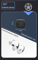 Careud U912 pour Honda sans fil système de surveillance de la pression des pneus de voiture capteurs externes outils Auto TPMS