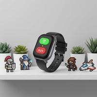 Montre connectée numérique senior Wonlex CT31, nouveau produit, 4G, GPS, LBS, WIFI, étanche IP67, avec alarme de chute.