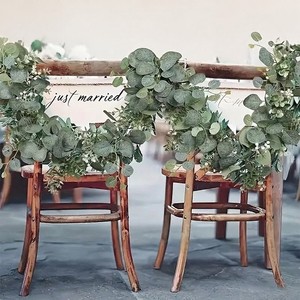 Guirnalda de Hojas de Eucalipto de 30cm-100cm, Verde, Artificial, para Decoración de Bodas, Navidad, Ramo, Plantas, Enredaderas, Accesorios de Fotografía - Product Image 3