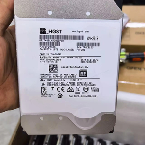 <span class=keywords><strong>Disque</strong></span> <span class=keywords><strong>dur</strong></span> interne d'entreprise à hélium <span class=keywords><strong>HGST</strong></span> Ultrastar He10 HUH721010ALE604 10 To 3,5 pouces <span class=keywords><strong>SATA</strong></span> 6 Gb/<span class=keywords><strong>s</strong></span> 7200 tr/min pour serveur NAS - Product Image 1