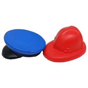 Custom Logo Printed Custom Colors PU Foam Toy Small Helmet Shape Stress <b>Ball</b> for 5 to 7 Years - Product Image 5