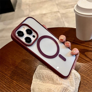 <span class=keywords><strong>Cover</strong></span> Magnetica <span class=keywords><strong>Trasparente</strong></span> Fashion in Acrilico per <span class=keywords><strong>iPhone</strong></span> 16 15 <span class=keywords><strong>14</strong></span> 13 12 11 Pro Max <span class=keywords><strong>Plus</strong></span> Custodia Protettiva - Product Image 3