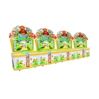 Animal Race Video Amusement Arcade Carnival Soft Playground Machine de jeu à pièces Lucky Draw Lottery Ticket Game Machine à vendre