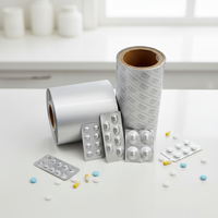 Feuille d'emballage en aluminium pour comprimés et capsules |   Feuille de formage à froid conforme aux normes GMP