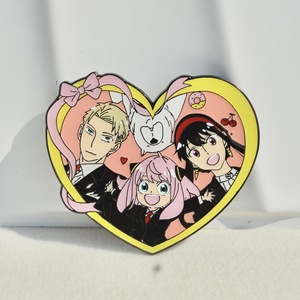Nuovi Stili Anime Giapponese SPY <span class=keywords><strong>Forger</strong></span> Anya Spilla Distintivo in Metallo Smaltato, Spilla in Lega con Ragazza Cartone Animato - Product Image 6
