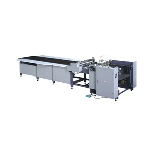 Multipurpose paper gluing machine for hardcover and box making case making