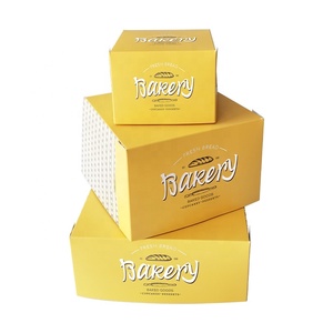 Các loại kích cỡ bánh hộp biểu tượng tùy chỉnh bánh container với nắp các tông nướng Hộp quà tặng cho bánh ngọt món tráng miệng bánh hộp giấy - Product Image 3