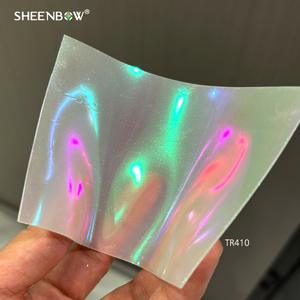 Poudre de pigment de peinture automobile Sheenbow Aurora White Super Chameleon Rainbow Super Shifting Opal Iridescent Color Shift - Product Image 3