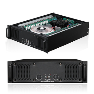 SONO V2.22 Nuevo Amplificador de Potencia de 2 Canales de 3U y 2*2200W, Alta Potencia, Sonido Estéreo, Clase <span class=keywords><strong>H</strong></span> para Actuaciones Profesionales en Escenario - Product Image 1