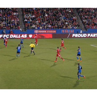 Lecede P10 extérieur Hd Led écran d'affichage stade périmètre publicité mur tableau d'affichage panneau d'affichage pour le Football sportif