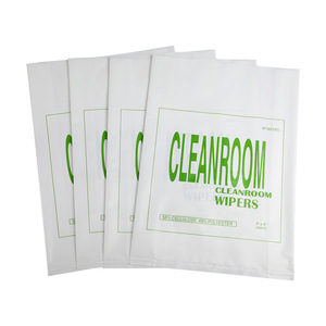 Cleanroom Wipers 9x9 Inch 55 Cellulose 45 Polyester For Laboratory Use - Product Image 1