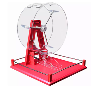 Nueva Jaula de Bingo de Plástico 2025, Máquina de Lotería Automática Transparente, Máquina de Sorteo de Bolas de Colores, Caja de Sorteo de la <span class=keywords><strong>Suerte</strong></span> con 1 Año de Garantía - Product Image 5
