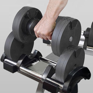Ensemble d'haltères en stock dans l'entrepôt de l'UE, série d'haltères de musculation, haltères de salle de sport, haltères réglables de 32 kg - Product Image 4