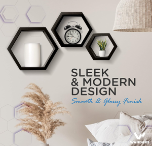 Ensemble <span class=keywords><strong>de</strong></span> <span class=keywords><strong>3</strong></span> étagères <span class=keywords><strong>hexagonales</strong></span> en bois <span class=keywords><strong>de</strong></span> pin pour décoration murale-Étagères en nid d'abeille <span class=keywords><strong>de</strong></span> ferme pour décoration <span class=keywords><strong>de</strong></span> salon, étagère <span class=keywords><strong>de</strong></span> rangement <span class=keywords><strong>de</strong></span> cuisine - Product Image 2