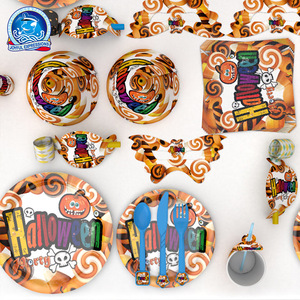 Decoraciones para Fiestas de Halloween, 40-60 Piezas, Estilo de Dibujos Animados, Accesorios para Decoración de Locales para Fiestas - Product Image 5