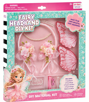 Kit de fabrication de serre-tête féerique, ensemble d'accessoires pour cheveux de princesse pour enfants, jouet éducatif pour se déguiser