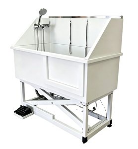 Bañera Grande Ecológica <span class=keywords><strong>para</strong></span> Mascotas, de Acero Inoxidable 304, Producto <span class=keywords><strong>para</strong></span> <span class=keywords><strong>Baño</strong></span> y Aseo de Perros/<span class=keywords><strong>Gatos</strong></span> - Product Image 4