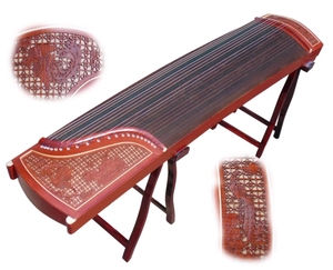 Tradicional <span class=keywords><strong>Guzheng</strong></span> chino Yangzhou <span class=keywords><strong>Guzheng</strong></span> 21 cuerdas cítara instrumentos musicales - Product Image 3