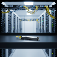 YYGL.OEM 1.6T OSFP DR8 8x200G-PAM4 1310nm 500m DOM Double MTP/MPO-12 APC Fibre Optique Monomode pour Interconnexion de Centre de Données Garantie 2 Ans