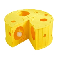 Nid pour chat en feutre double couche détachable, lit portable pour animaux de compagnie avec panneau de préhension, design vertical universel pour une utilisation en toutes saisons