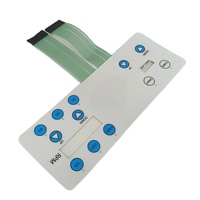 Claviers à membrane personnalisés avec rétroéclairage LED et couleur personnalisée pour télécommandes et appareils électroniques grand public