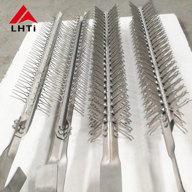 Titanium valley supply Gr2 Gr4 customizable titanium jig for anodizing