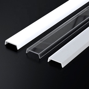 Led Strip Light Diffuser Cover Curve Extrusie Polycarbonaat Troffer Hoge Transparante Lineaire Lamp - Product Image 4