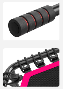 Trampolín Hexagonal para niños, <span class=keywords><strong>cama</strong></span> de salto de cuerda elástica con pasamanos, trampolín de Fitness profesional para adultos para uso doméstico - Product Image 5