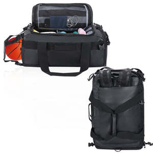 Bolsa de Deporte de Nailon Impermeable de Gran Capacidad Personalizada OEM, Bolsa de Viaje Convertible en Mochila - Product Image 3
