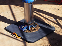 Patins de support professionnels 100T résistants aux chocs en UHMWPE pour l'installation de turbines éoliennes
