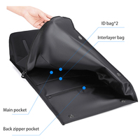 Sacs à dos pour ordinateur portable personnalisés étanches et durables pour hommes sac à dos décontracté à la mode pour étudiants sacs d'ordinateur d'université sac à dos
