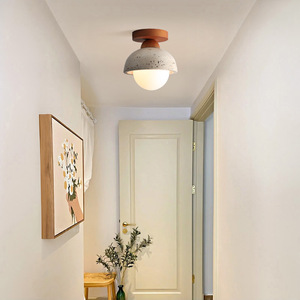 <b>Ceiling</b> <b>Light</b> Led Surface Mounted Wabi Sabi Style For Entrance Hallway Foyer Balcony Lighting Fixture - Product Image 1