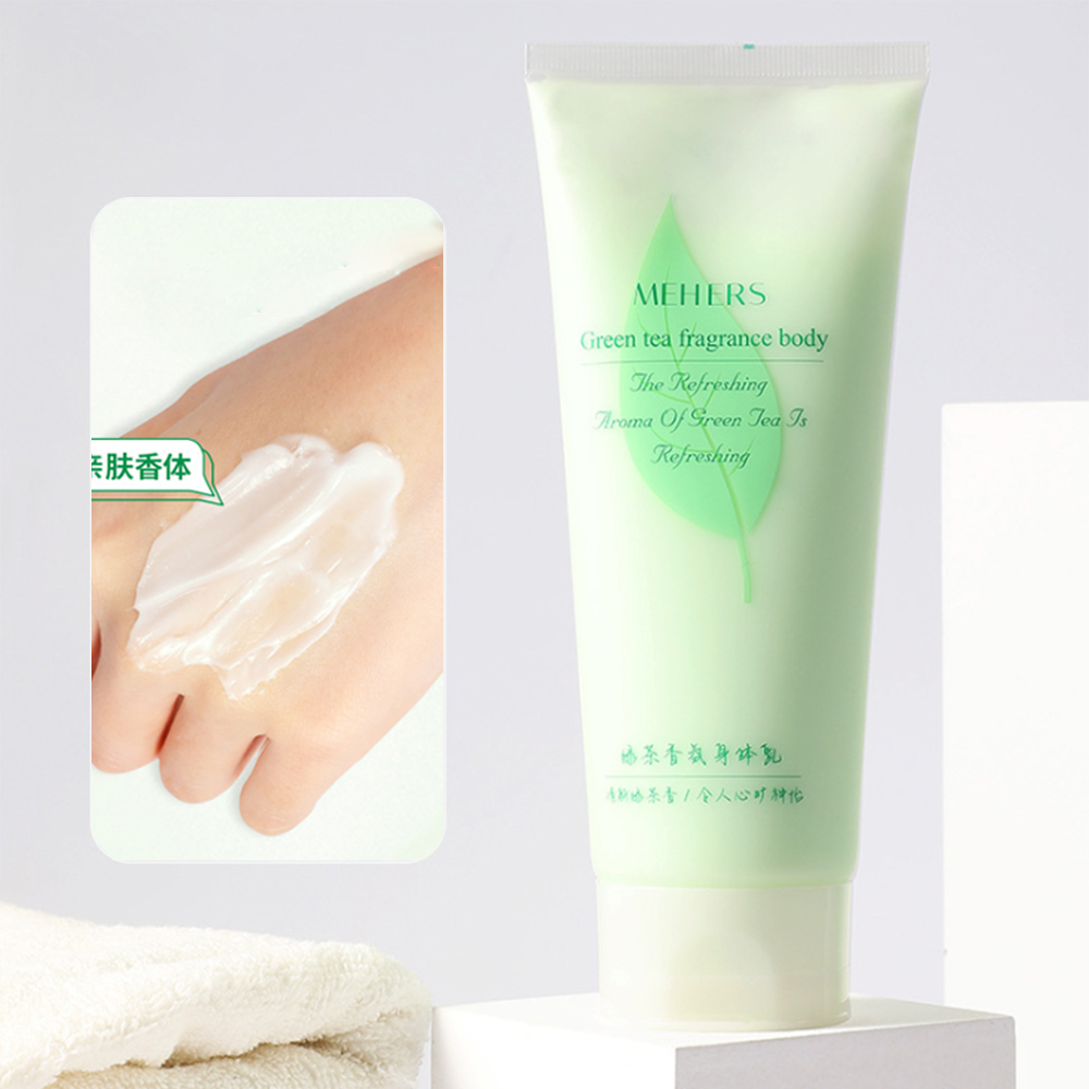 Customized Match Body Lotion Brightening Moisturizer Treat Long Lasting Moisturizing Skin Green Tea Fragrance Milk Body Cream