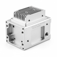 Boîtier de composant électronique en aluminium anodisé CZ101, usinage de précision CNC et fabrication de pièces sur mesure, usinage CNC personnalisé