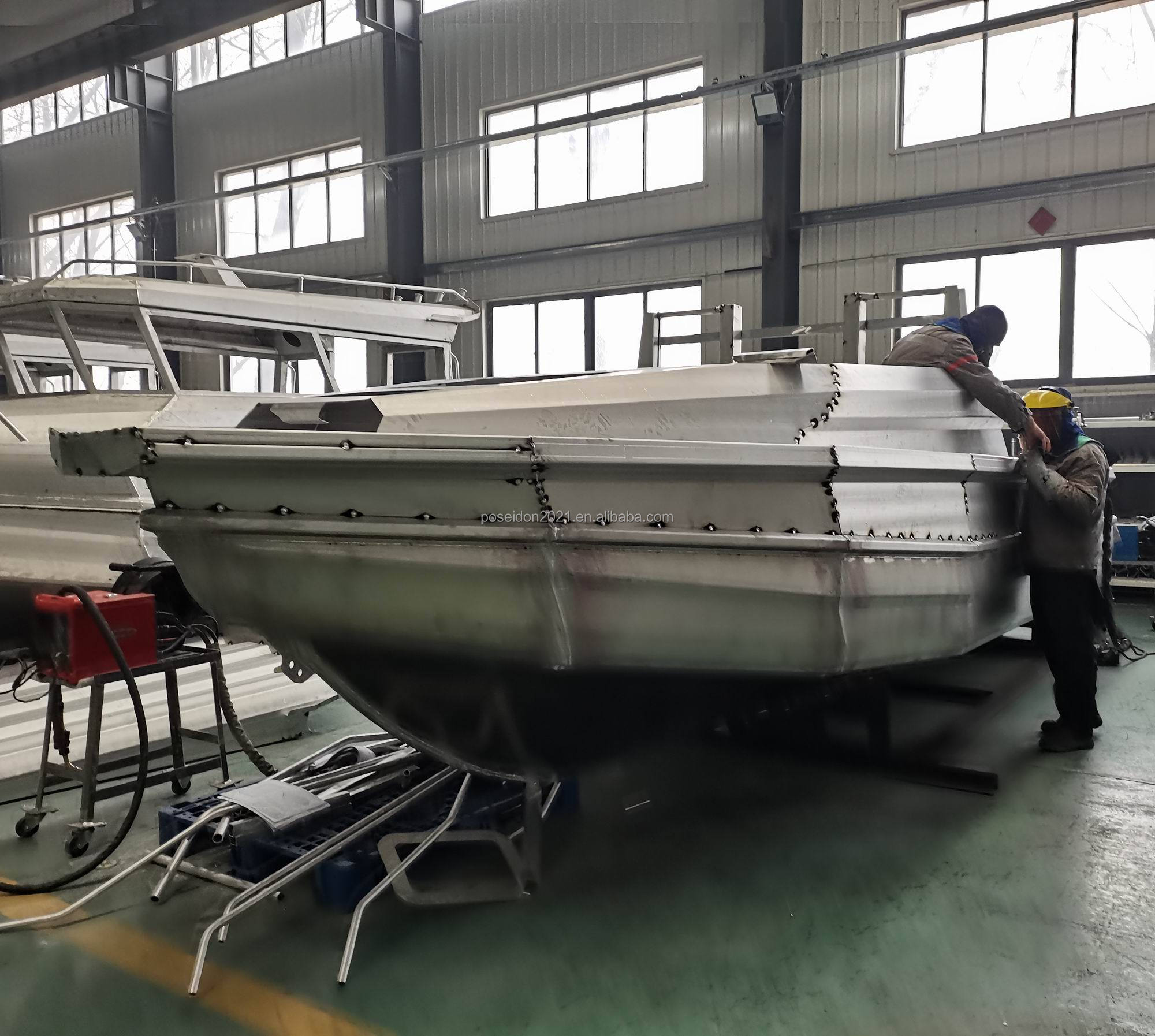 7.5m25ftアルミボートカディキャビンクルーザー750スピード