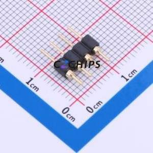 PZ254-1-04-Z-C Pin Header Through hole Component (THT),P=2.54mm Connector 1x4P 2.54mm Round Pin Through Hole - Product Image 1