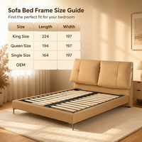 Canapé-lit moderne de luxe en cuir, taille King Size, rembourré, intelligent, multifonctionnel, en bois, avec fonction massage et réglable, taille Queen