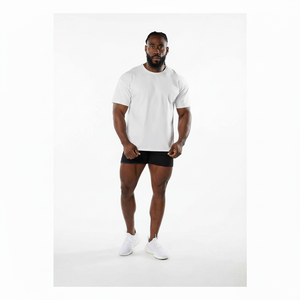 Suctom hommes t-shirt à manches courtes de haute qualité personnalisé Street Style Gym Fitness entraînement t-shirt pour hommes - Product Image 1