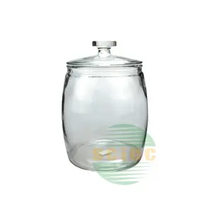 Bán buôn Glass Mason Jar thường xuyên Miệng mứt kẹo chọn đóng hộp lưu trữ Cookie Glass