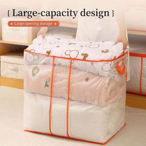Large Capacity Packing Moving Bags <b>Clothes</b> Blanket Comforter Organizer <b>Storage</b> Bag - Product Image 4
