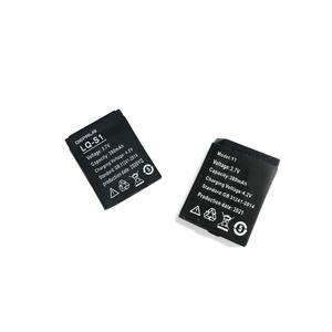 นาฬิกาอัจฉริยะ1ชิ้น LQ-S1แบตเตอรี่ลิเธียม3.7V 380mAh ชาร์จได้สำหรับสมาร์ทวอทช์ QW09 DZ09 <span class=keywords><strong>W8</strong></span>แบตเตอรี่นาฬิกาอเนกประสงค์ - Product Image 1