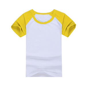 Camisetas de Algodón para Niños, Camisetas con Logotipo Personalizado, Camiseta de Manga Corta Lisa para Niños - Product Image 3
