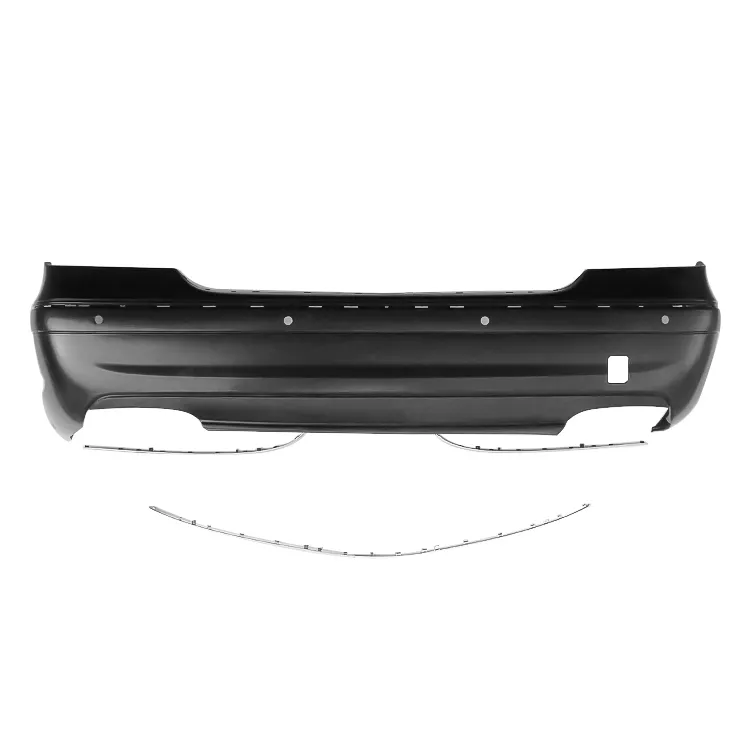 Conjunto de parachoques trasero de material W211 04-08 AMG63 PP para MERCEDES BENZ W211 2004 - 2008 parachoques de coche