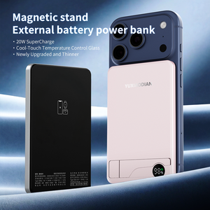 Batería <span class=keywords><strong>Externa</strong></span> Portátil Mini de 5000mAh con Soporte para Teléfono, Carga Rápida PD Tipo-C, Pantalla Digital de Energía, Aprobada para Aerolíneas, para <span class=keywords><strong>iPhone</strong></span> y Android - Product Image 4