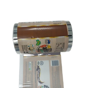 Rollo de Película de Aluminio y Plástico Laminado, Resistente, Termosellable, Impreso en Huecograbado, para Envasado de Alimentos Inflados y Dulces - Product Image 2