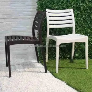 Sillas de Comedor de Acero Inoxidable de Doble Color en Oferta, Sillas de Comedor de Metal con Patas de Metal y Tapicería de Cuero PU para Restaurante al Aire Libre, Silla de Comedor de Plástico - Product Image 5